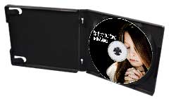 parts or layers of a printed DVD-R