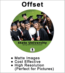 offset disc printing