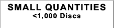Printing options for Small Quantities of Discs